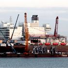 PIONEERING SPIRIT (ex PIETER SCHELTE ) /Crane Ship / Rotterdam / Bitte scrollen!