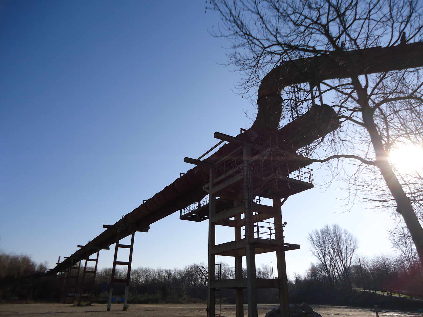 Pipeline-Anlage in Duisburg 