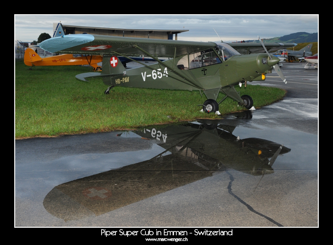 Piper Super Cub in Emmen - Switzerland