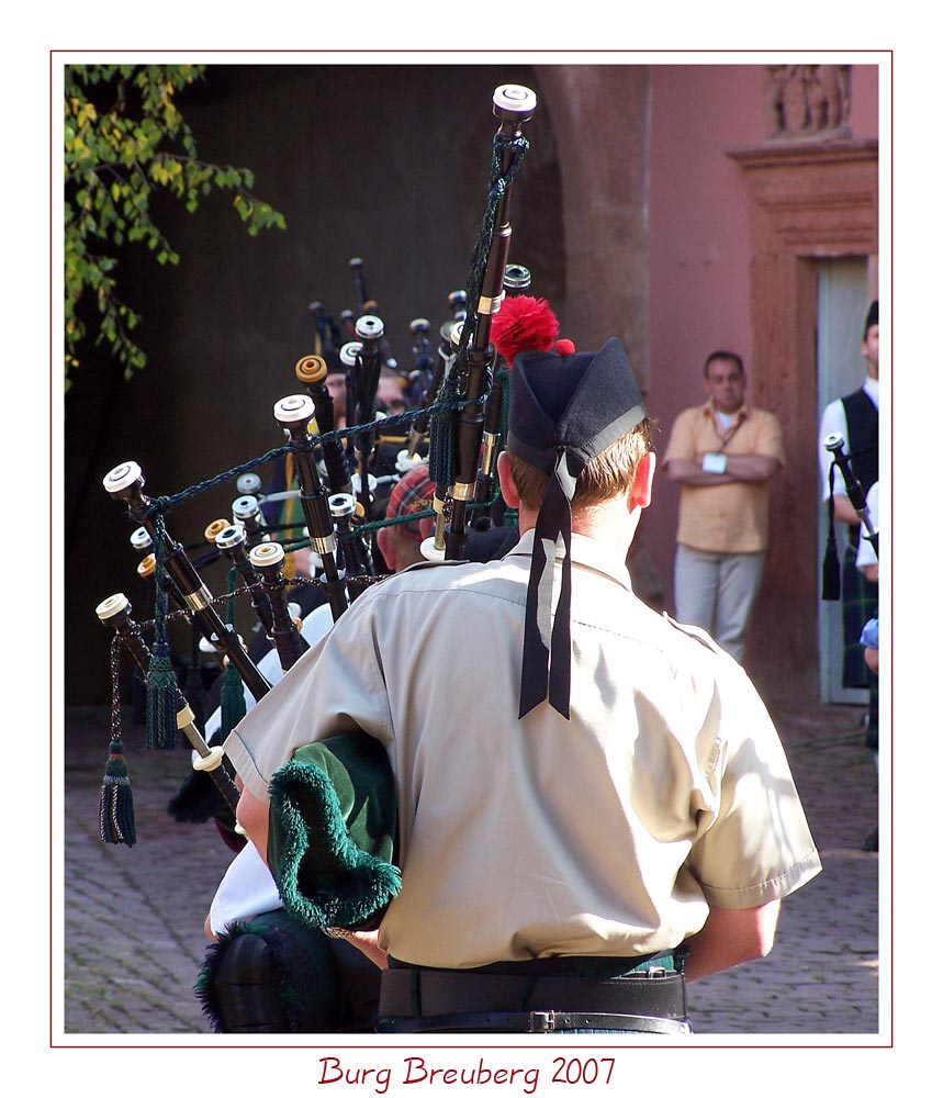 Pipes auf Burg Breuberg 2007