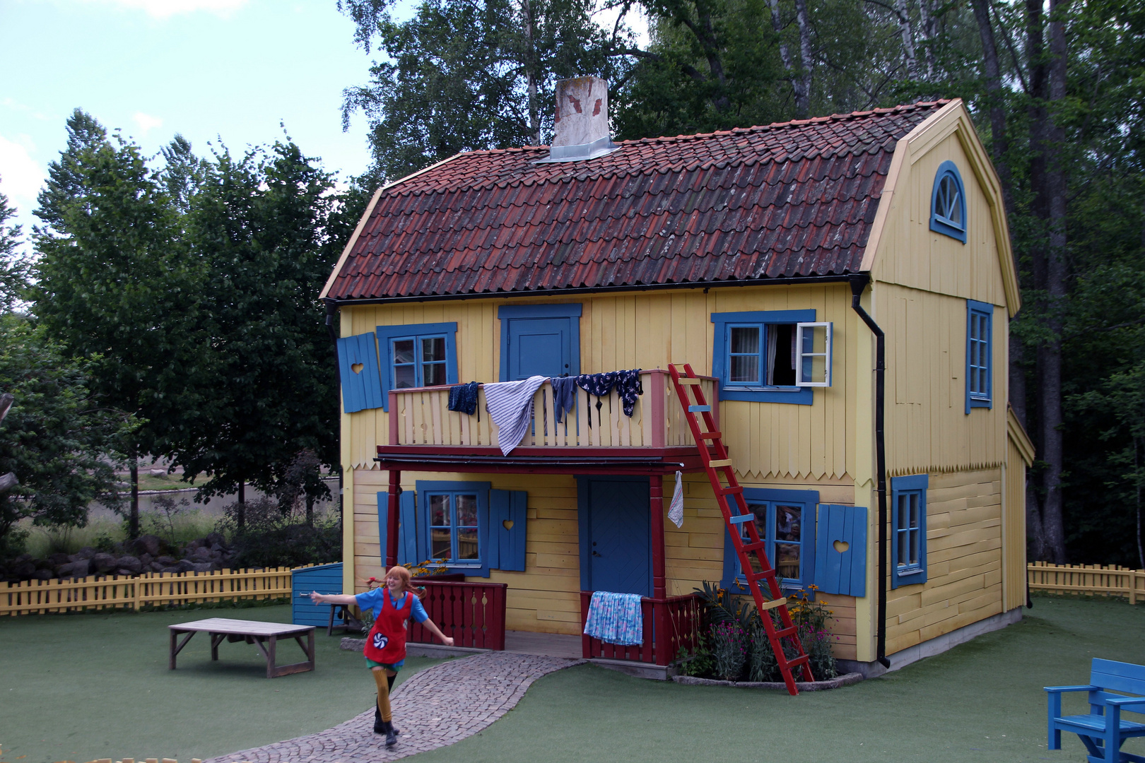 Pippi Langstrumpf und die Villa Kunterbunt