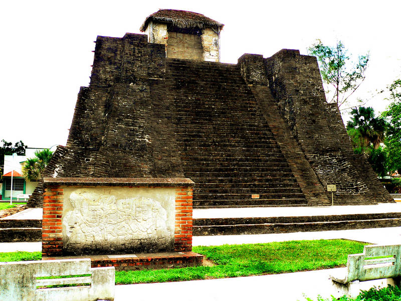 Piramide Castillo de teayo, Veracruz arqueología mexicana