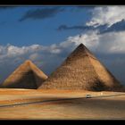 Pirámides de Kefrén y Keops
