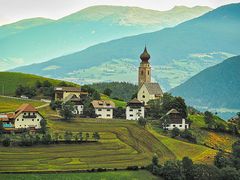 piramidi di terra - Blick zu St. Nikolaus