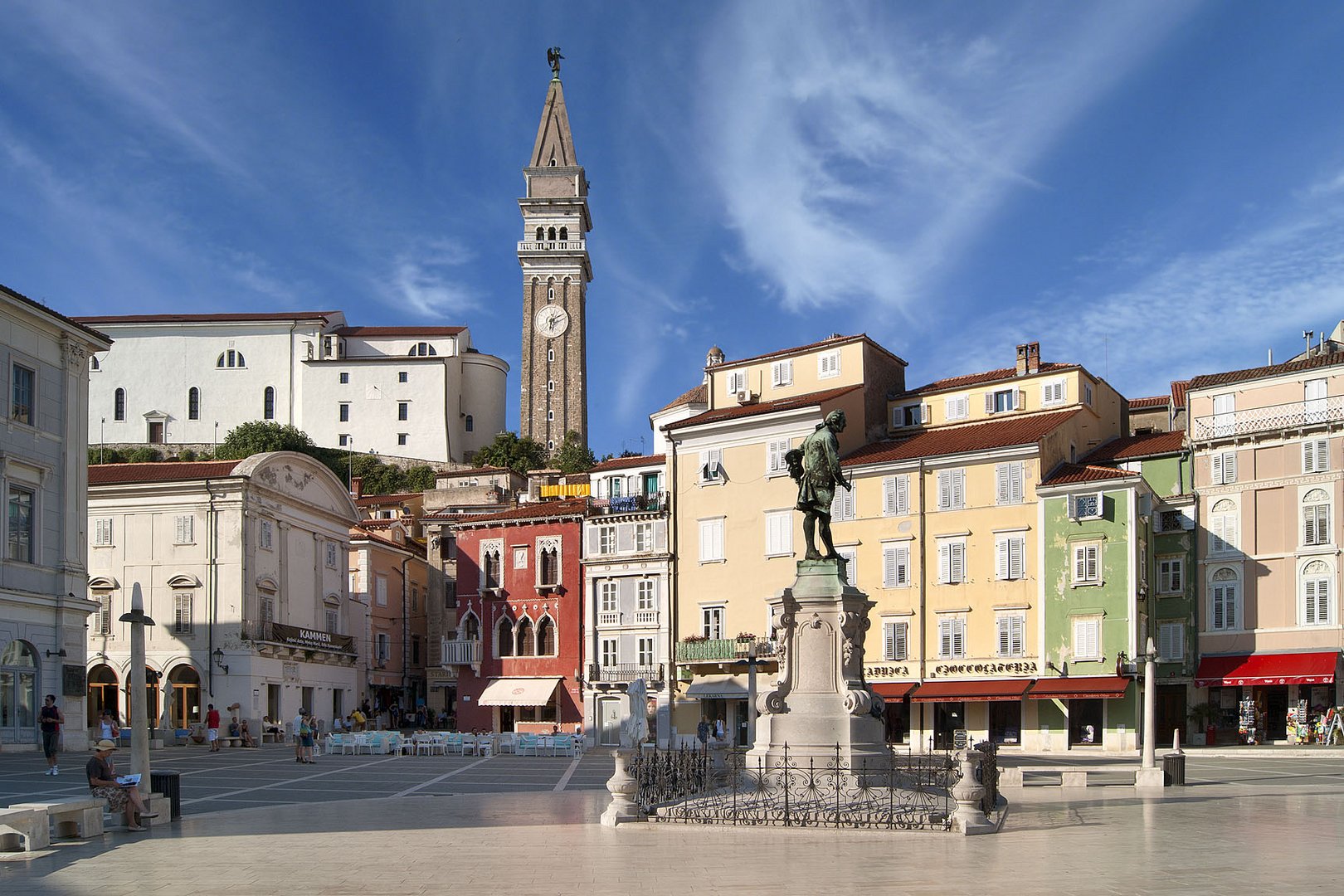 Piran an der Adria: Tartiniplatz