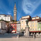 Piran an der Adria: Tartiniplatz