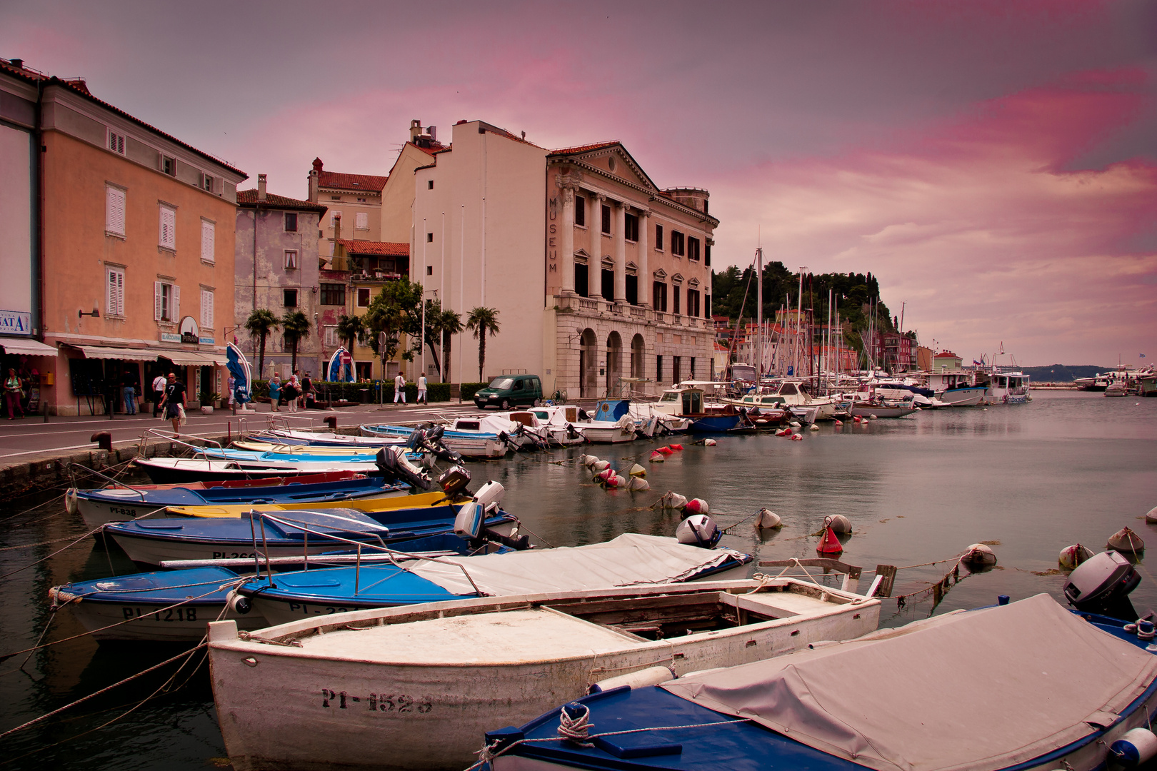 Piran Harbour, Slovenija