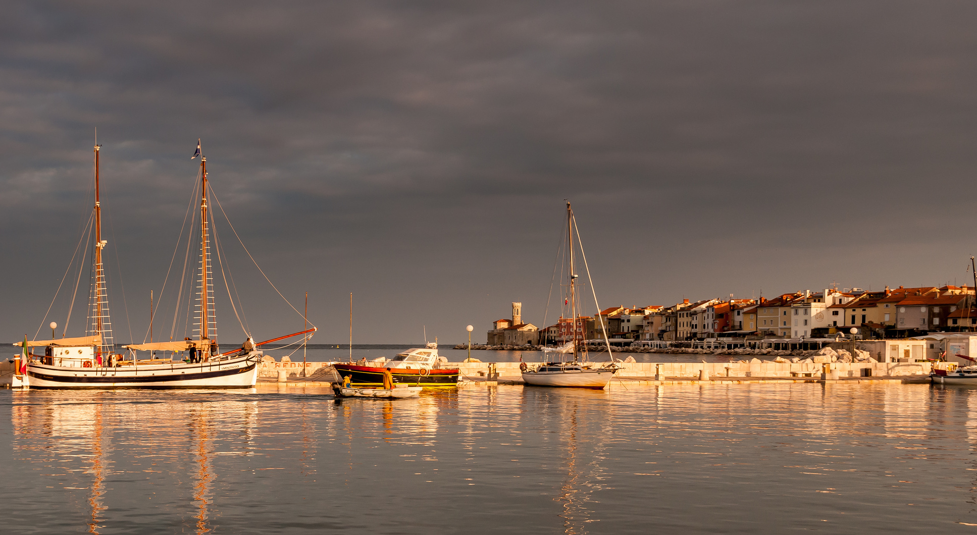 Piran im Morgenlicht