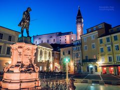 Piran - Piazza Tartini (Slowenien)