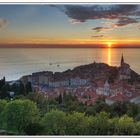 Piran Sonnenuntergang HDR