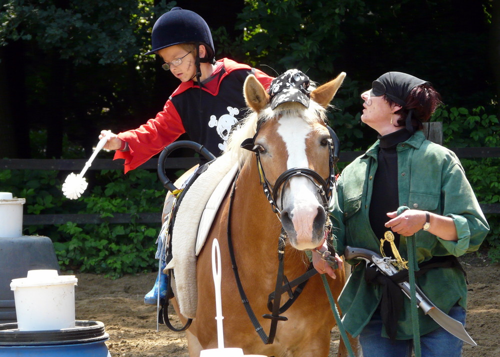 Piratenreiter beim VFD Kinderturnier