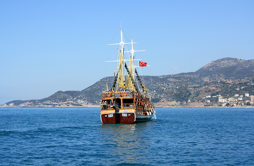 "Piratenschiff" bei Alanya, Türkei