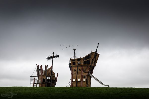 Piratenspielplatz in Dorum Neufeld