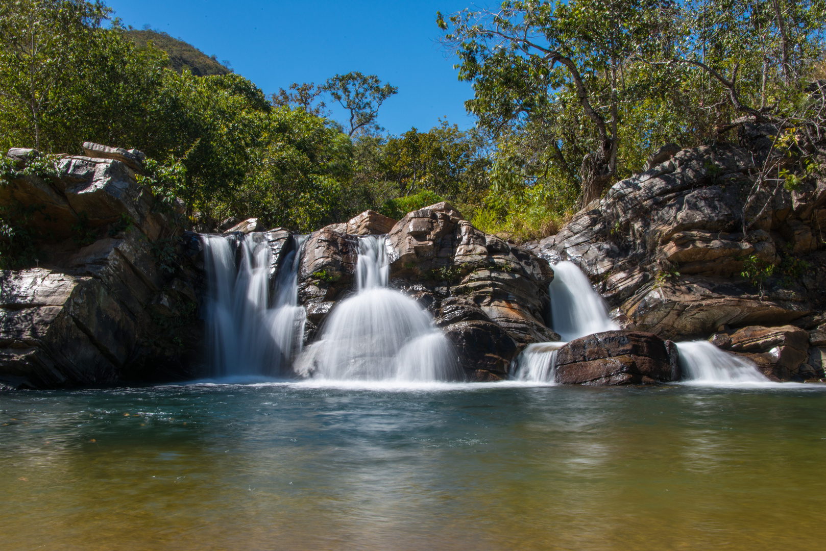 Pirinopolis (Brasilien) Wasserfälle