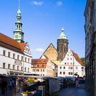 Pirna - Blick über den Markt