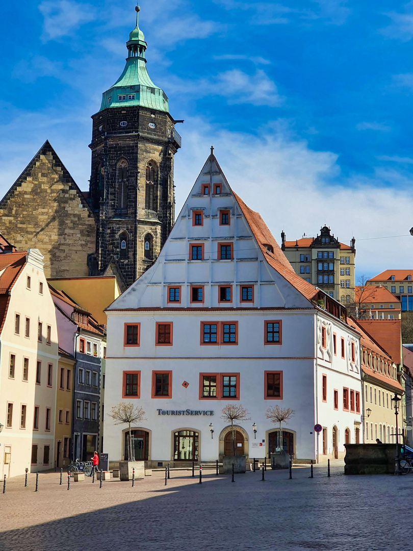 Pirna Marktplatz Canalettohaus