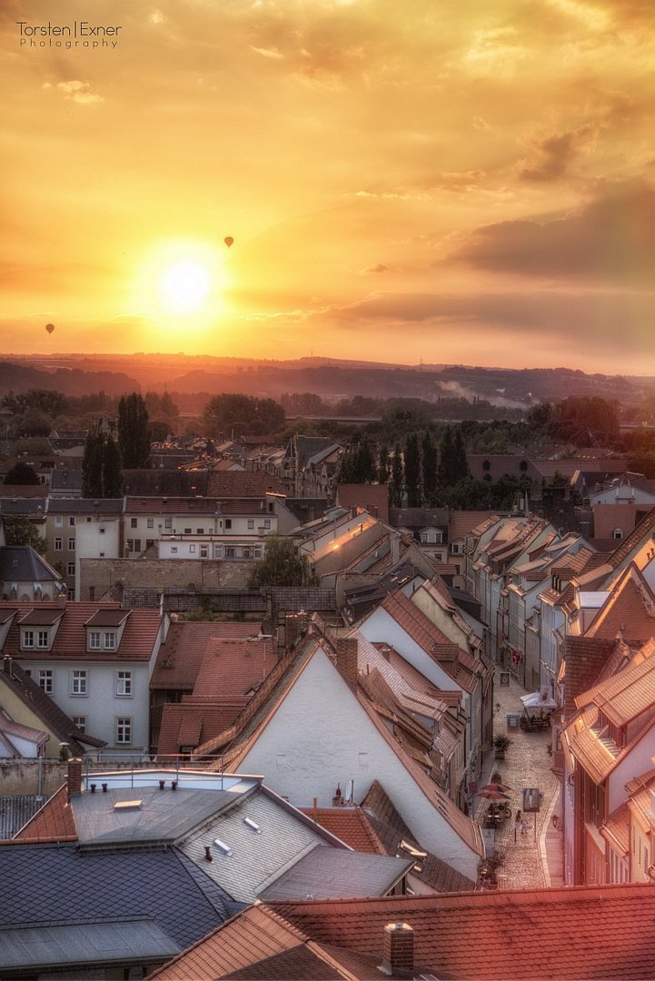 Pirna - Sonnenuntergang