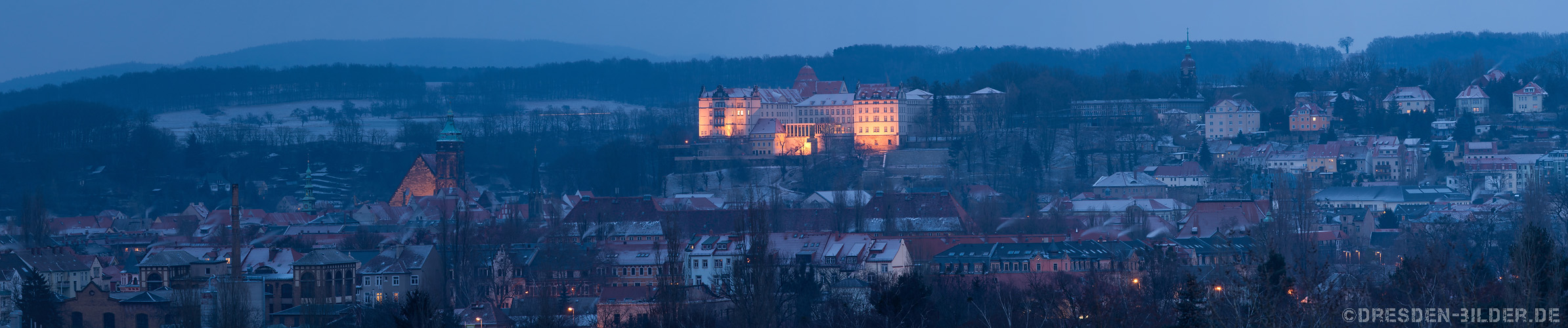 Pirna zur Blauen Stunde