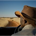 Pirschfahrt in die Kalahari