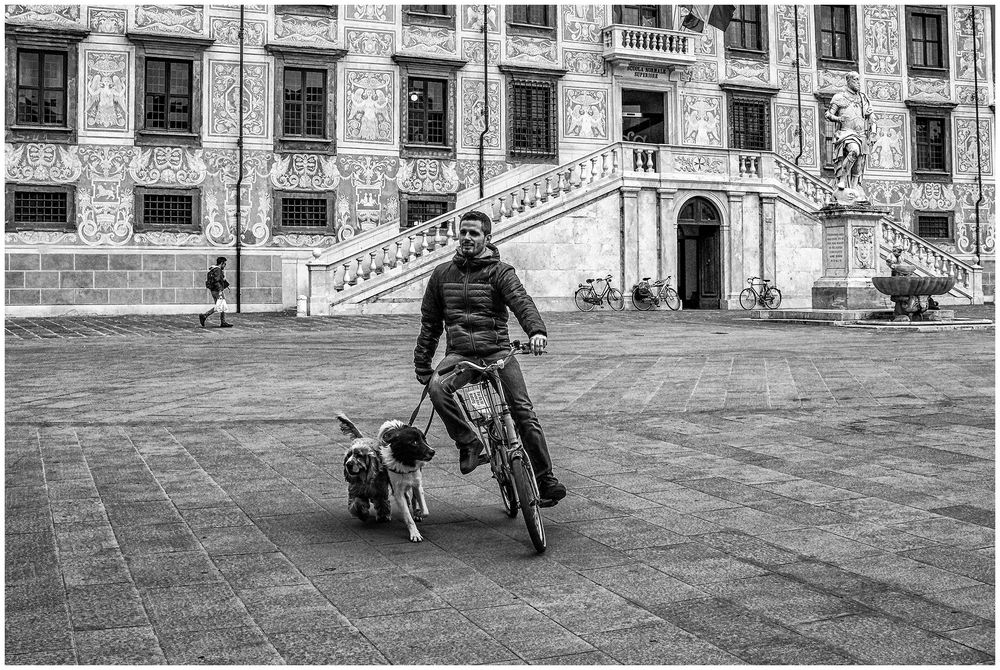 PISA 11:32:51 - "Arrivo in Piazza dei Cavalieri"