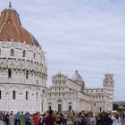 Pisa-Baptisterium,Dom,schieferTurm