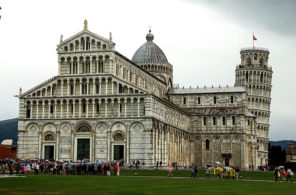 Pisa bei Regen