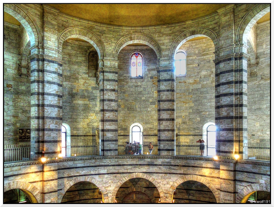 Pisa - Im Baptisterium