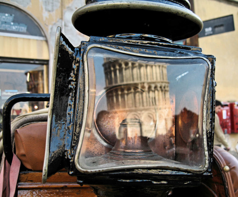 Pisa Turmspiegelung