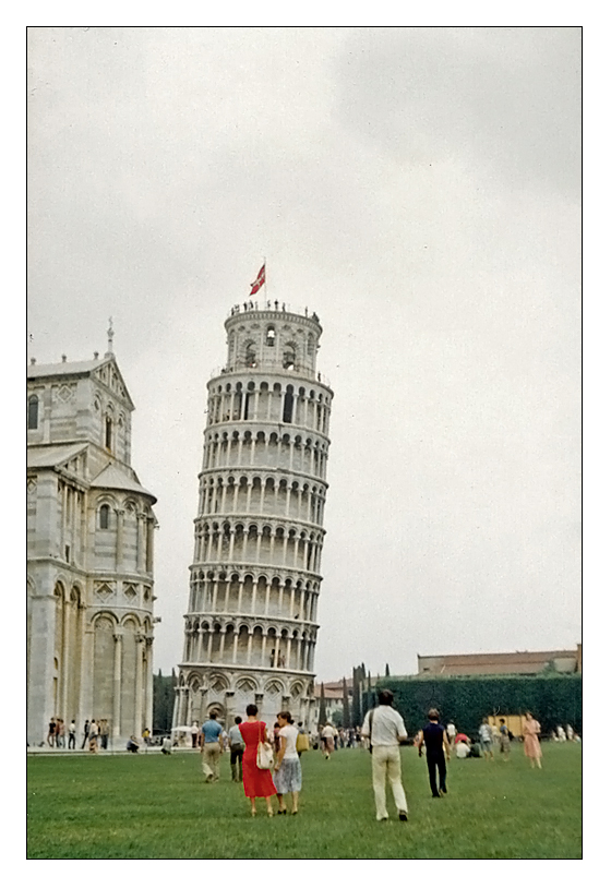 Pisa vor 32 Jahren