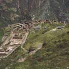 Pisac - Ansicht der Festungsanlage