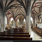 PISCHELSDORF (OÖ, Bez. Braunau), Pfarrkirche Mariä Himmelfahrt, Mittelschiff und Chor