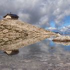 Pisciadu See und Hütte