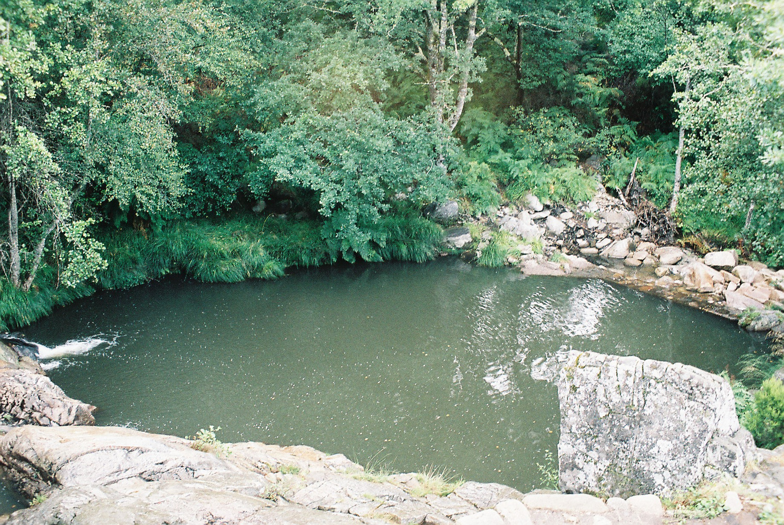 Piscina de montaña.