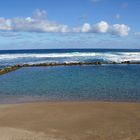 Piscina en la playa