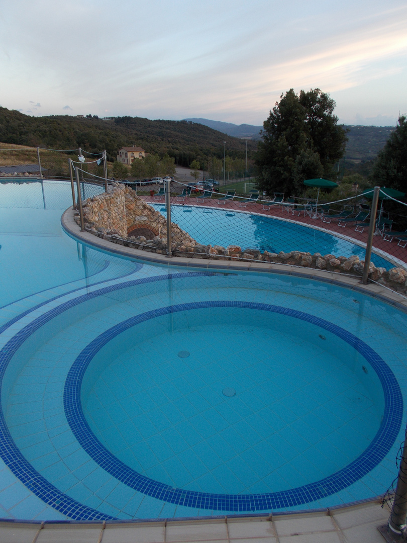 piscina in agriturismo