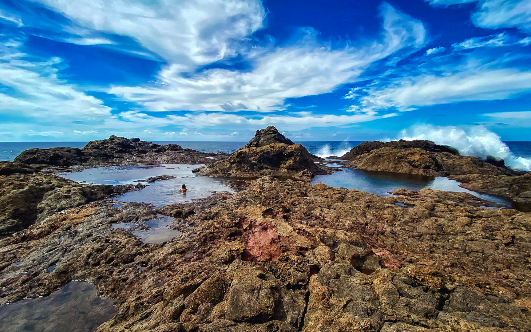 Piscinas natural de Punta del Faro