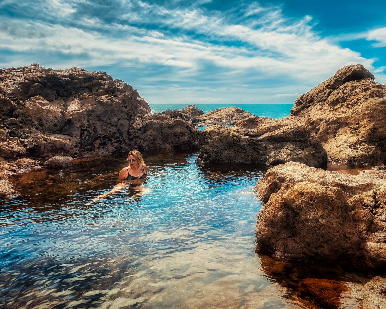 Piscinas natural de Punta del Faro