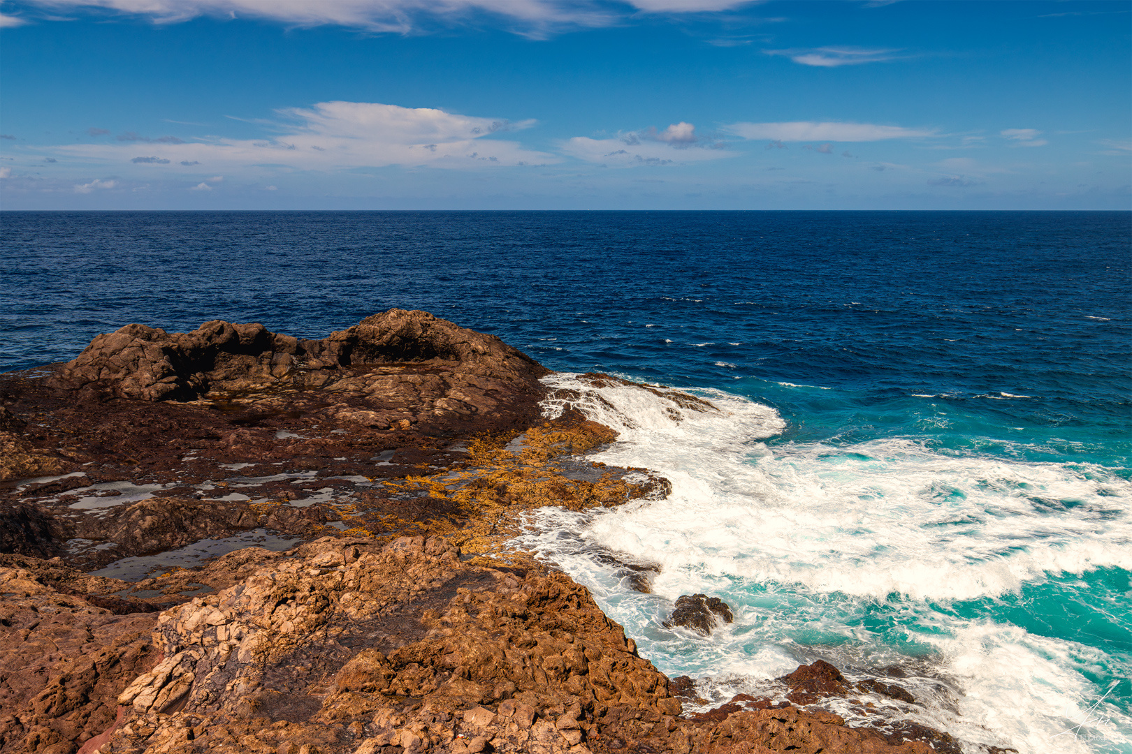 Piscinas natural de Punta del Faro