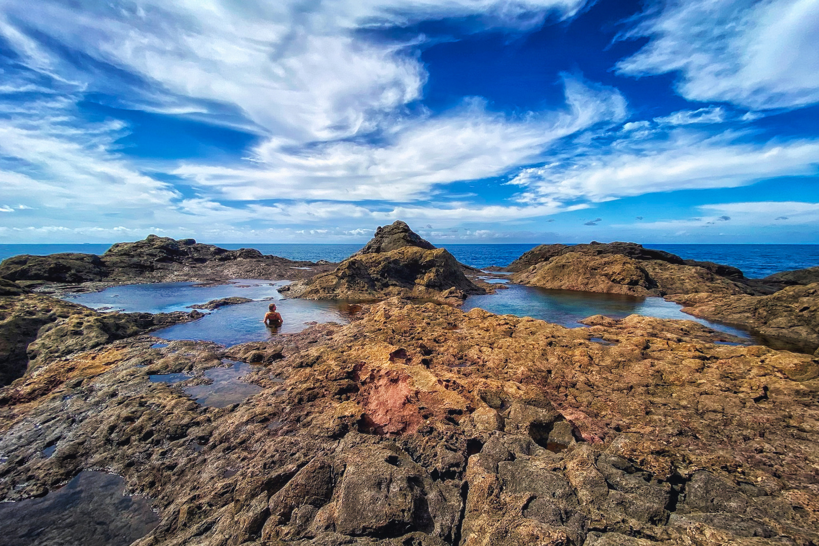 Piscinas natural de Punta del Faro