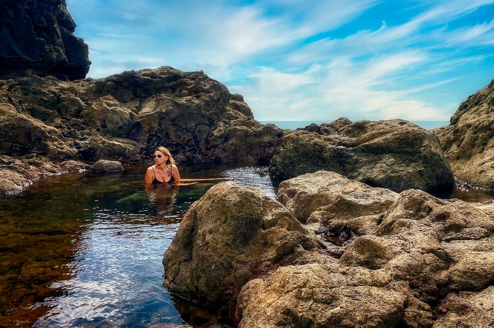 Piscinas natural de Punta del Faro