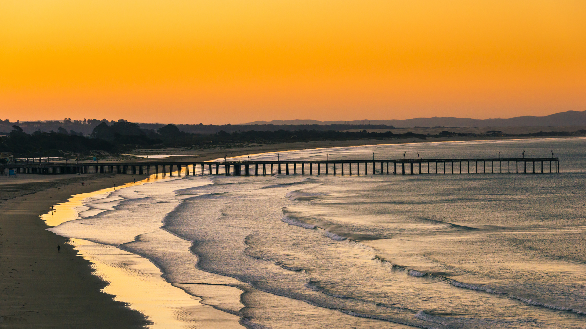 Pismo Beach, CA __ Sonnenaufgang