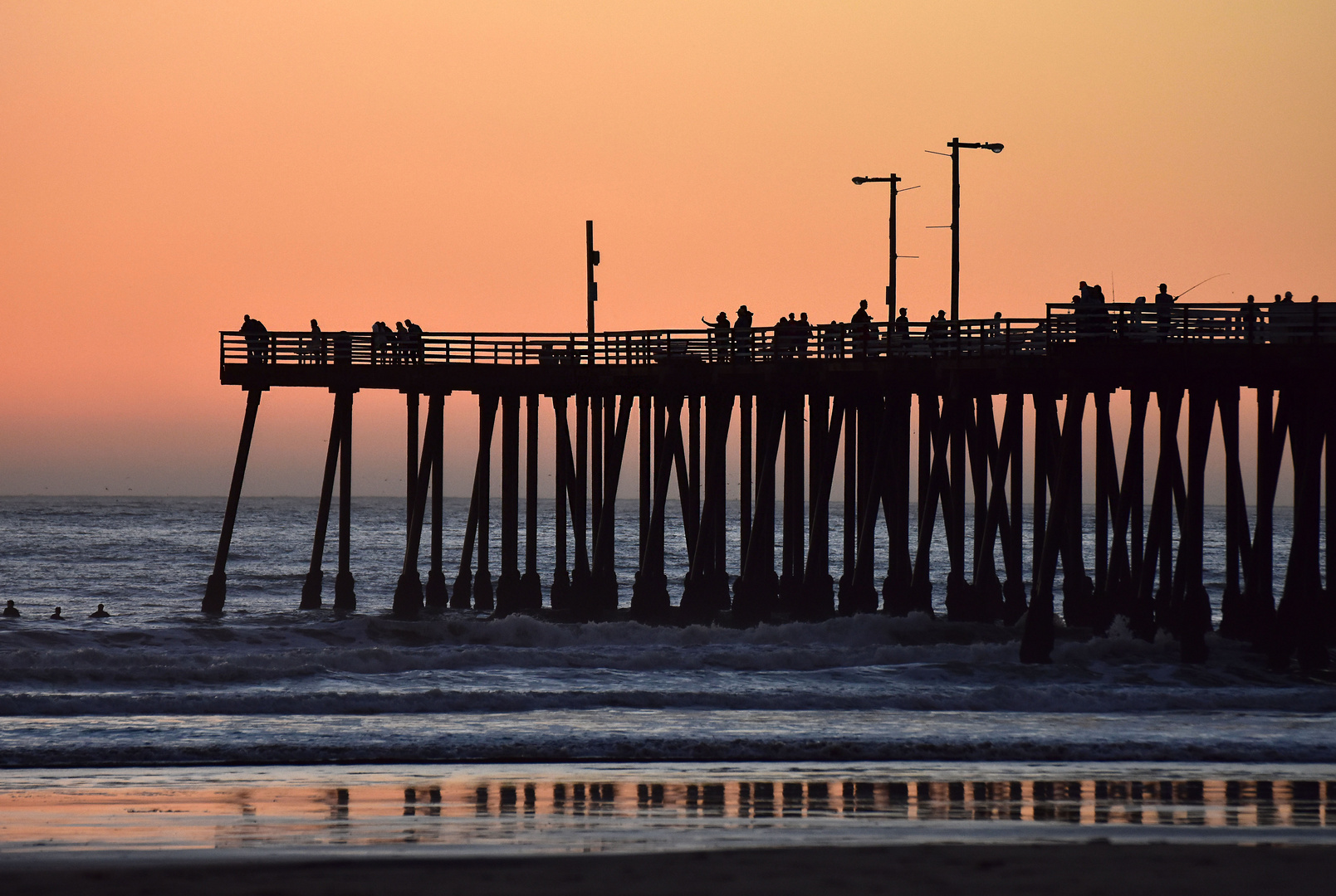 Pismo Beach Sun Goes Down 3