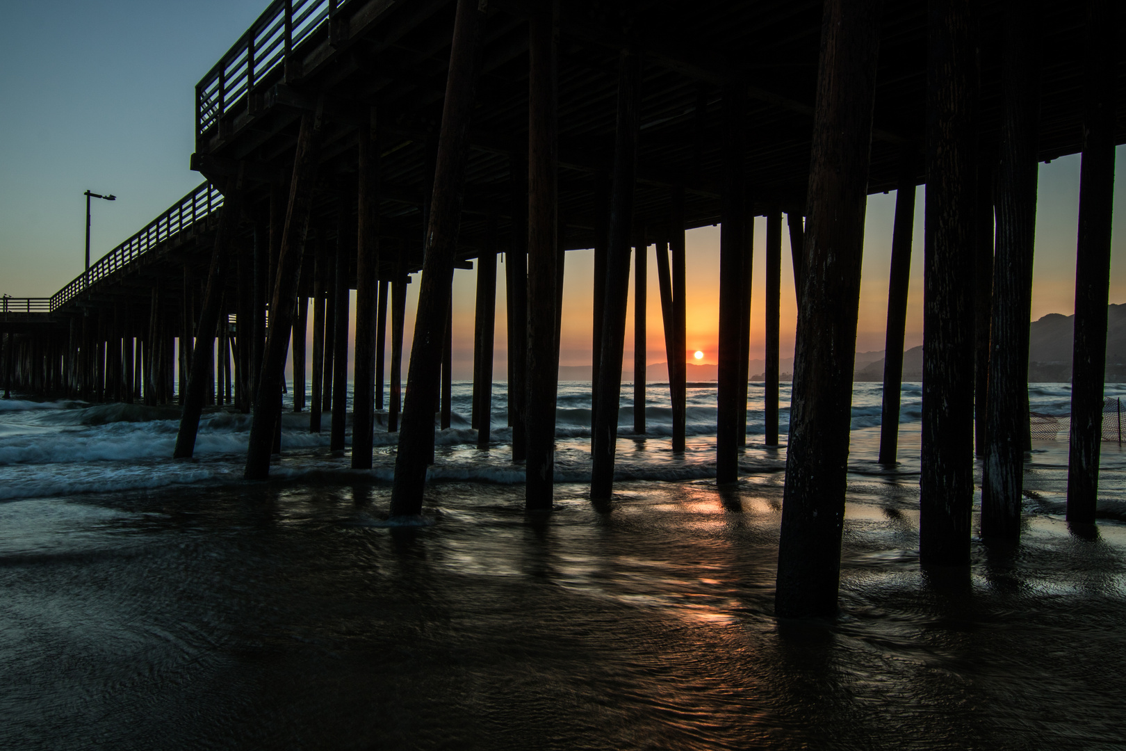 Pismo beach sunset