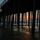 Pismo beach sunset