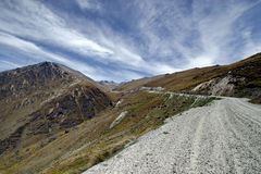 Piste zu den Snowfields von Queenstown