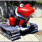 pistenbully bei laupheimer froschparade