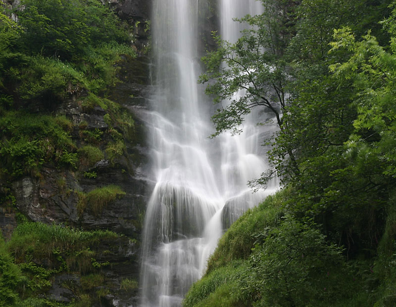 Pistyll Rhaeadr bei Llanrhaeadr-ym-Mochnant