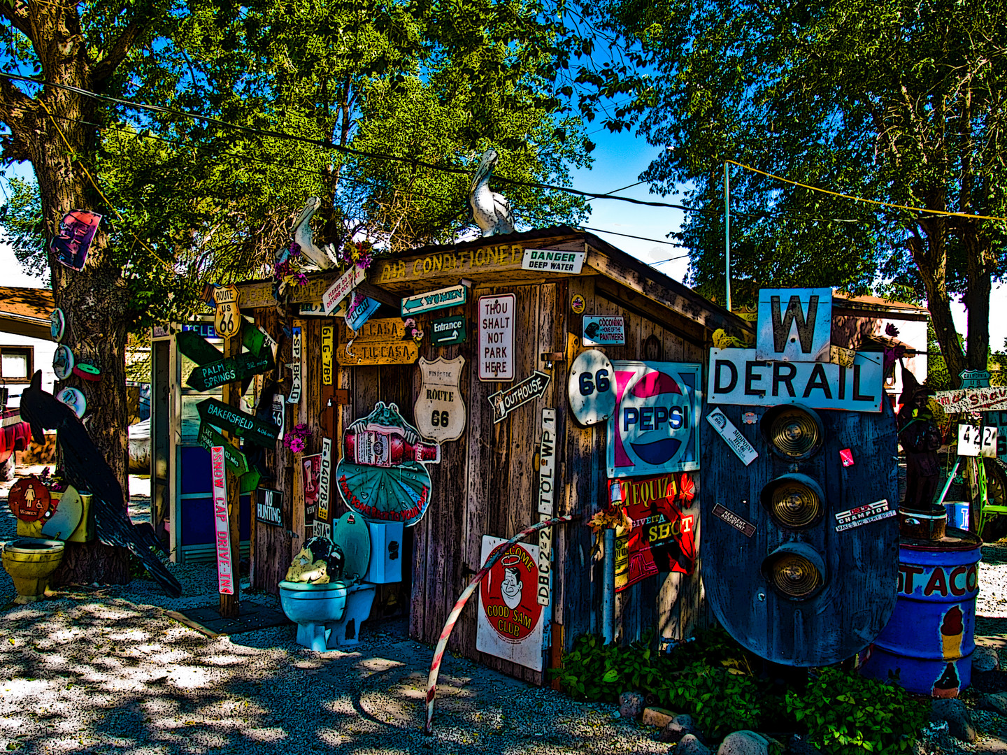 Pit Stop on Route 66