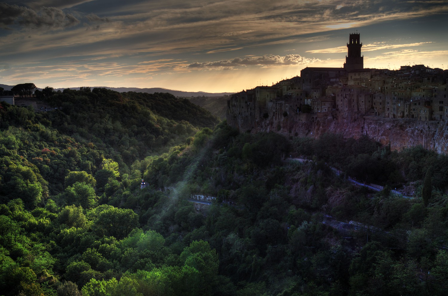 Pitigliano - die Stadt aus dem Fantasy Roman