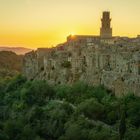  Pitigliano: eine Stadt aus Tuffstein in der Toskana